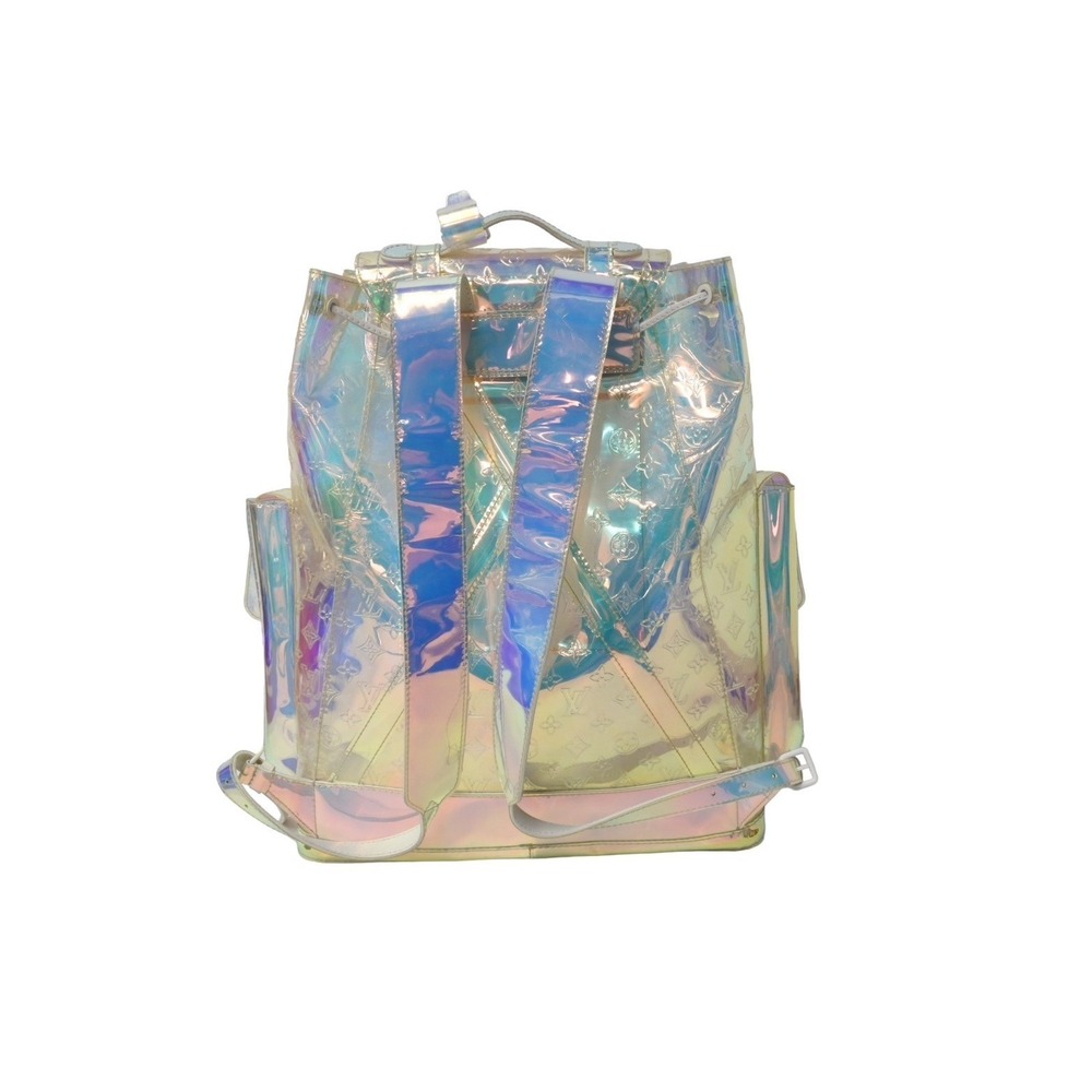 Louis Vuitton Christopher Prism Leather Monogram Backpack